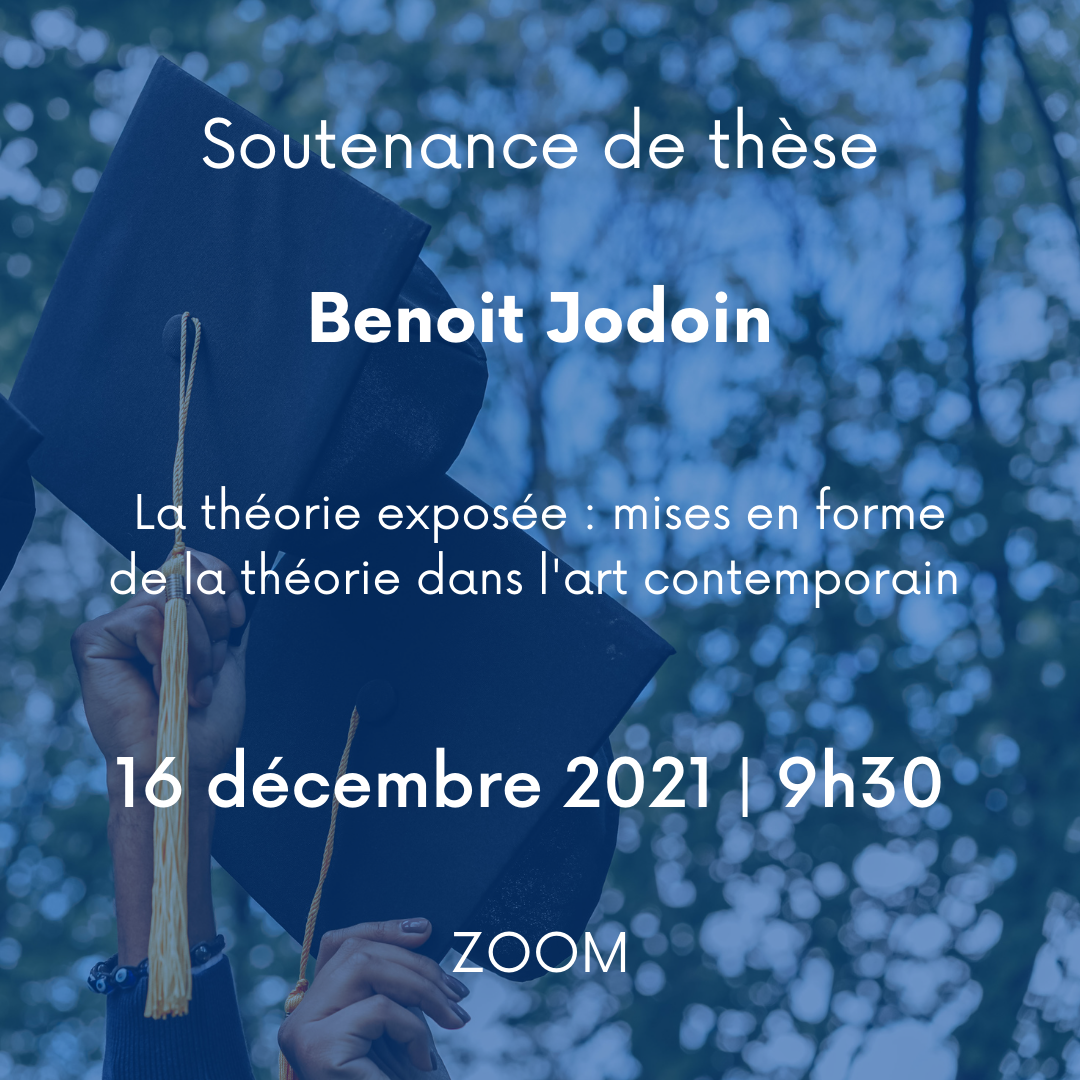 Soutenance de thèse – Benoit Jodoin