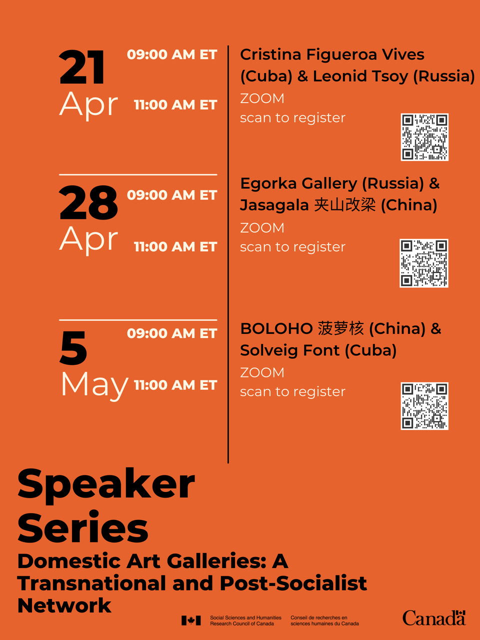 Série de conférences Les galeries d’art domestiques : Un réseau transnational et post-socialiste – Speaker Series Domestic Art Galleries: A Transnational and Post-Socialist Network