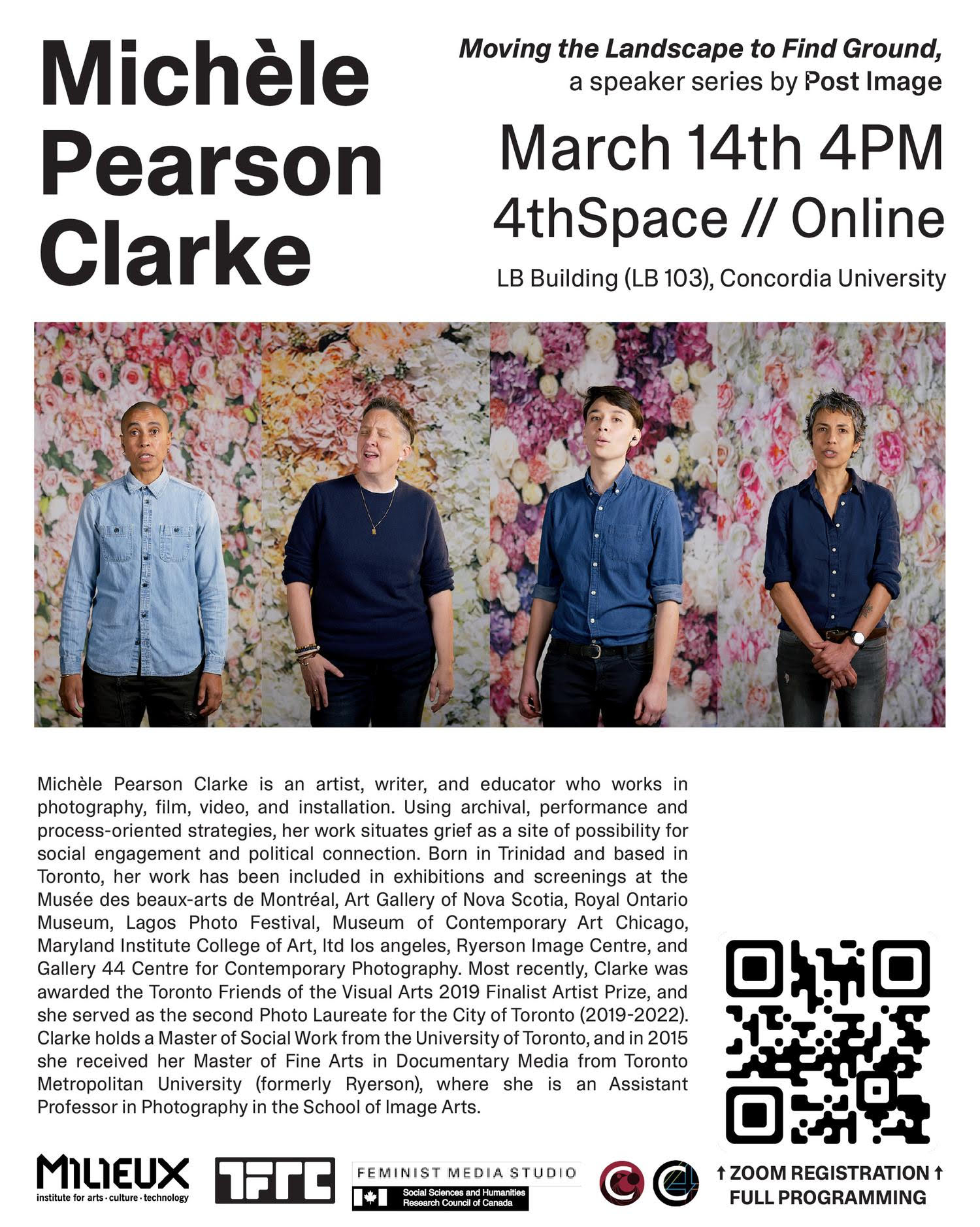 Post Image : artist talk with Michèle Pearson Clarke-fr