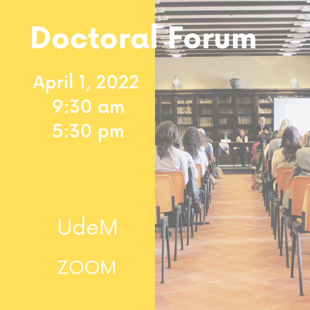 Doctoral Forum