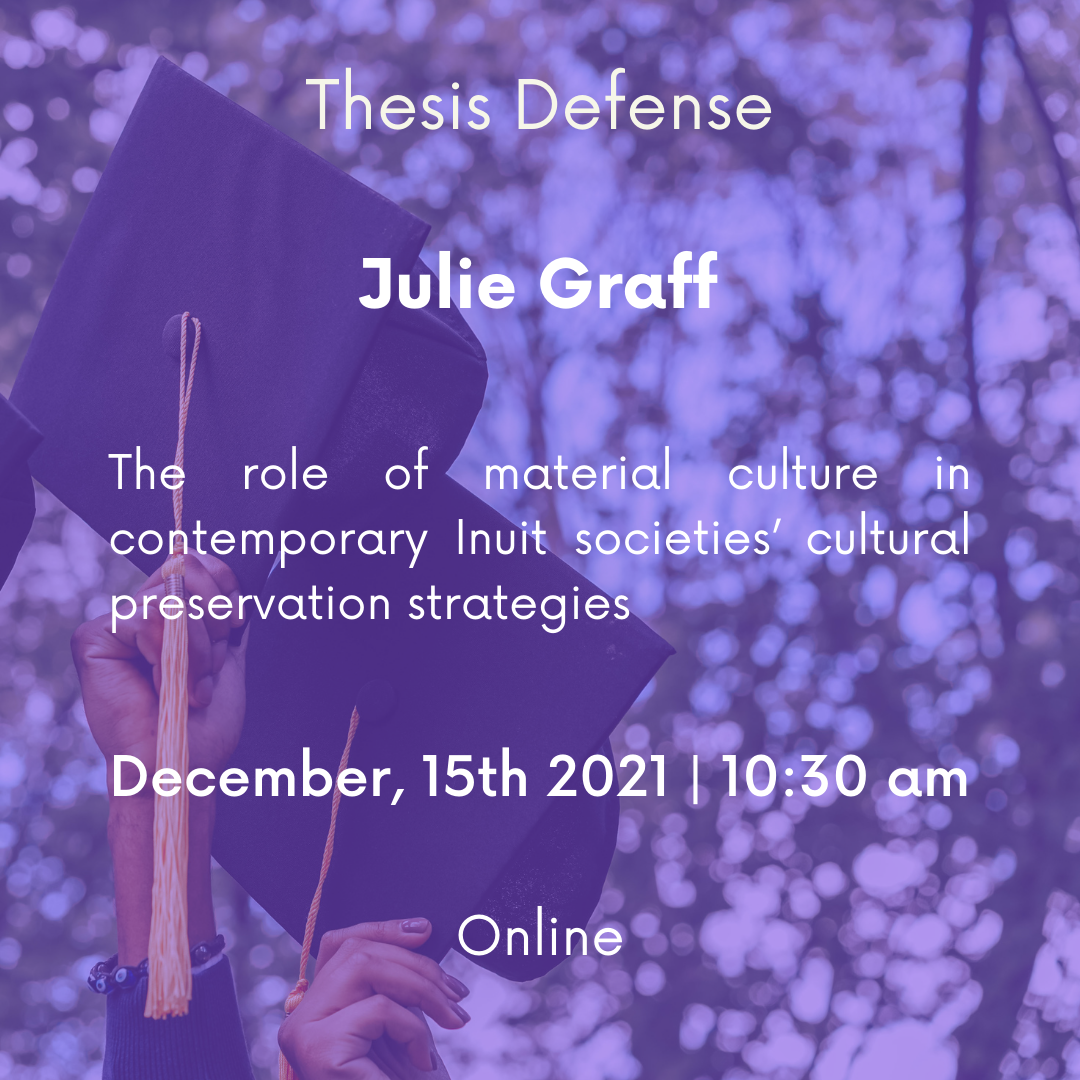 Thesis Defense – Julie Graff