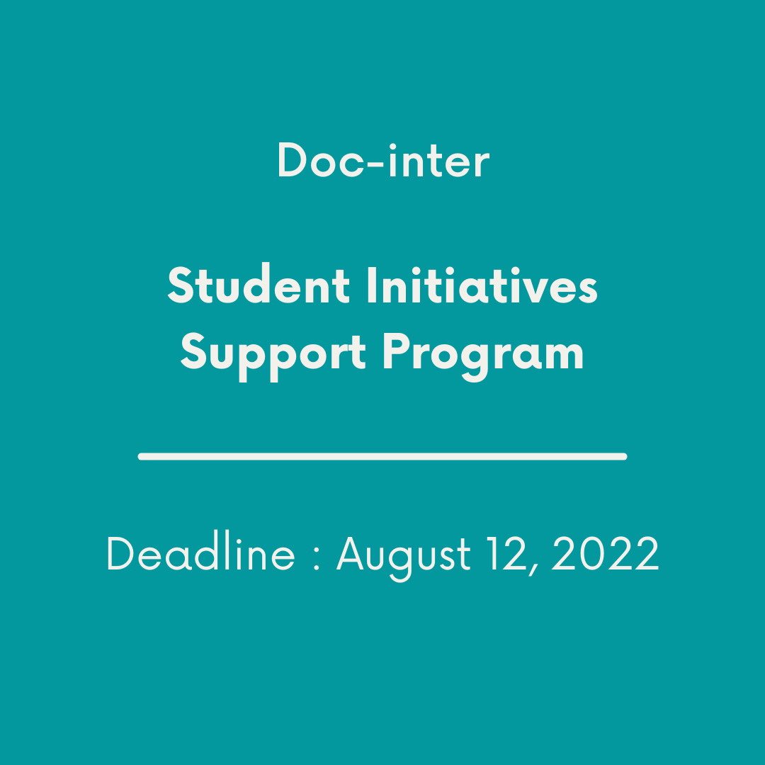 Doc-inter – Student Initiatives Support Program