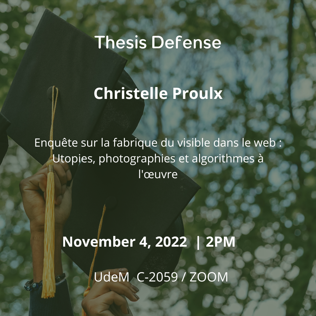 Thesis Defense – Christelle Proulx