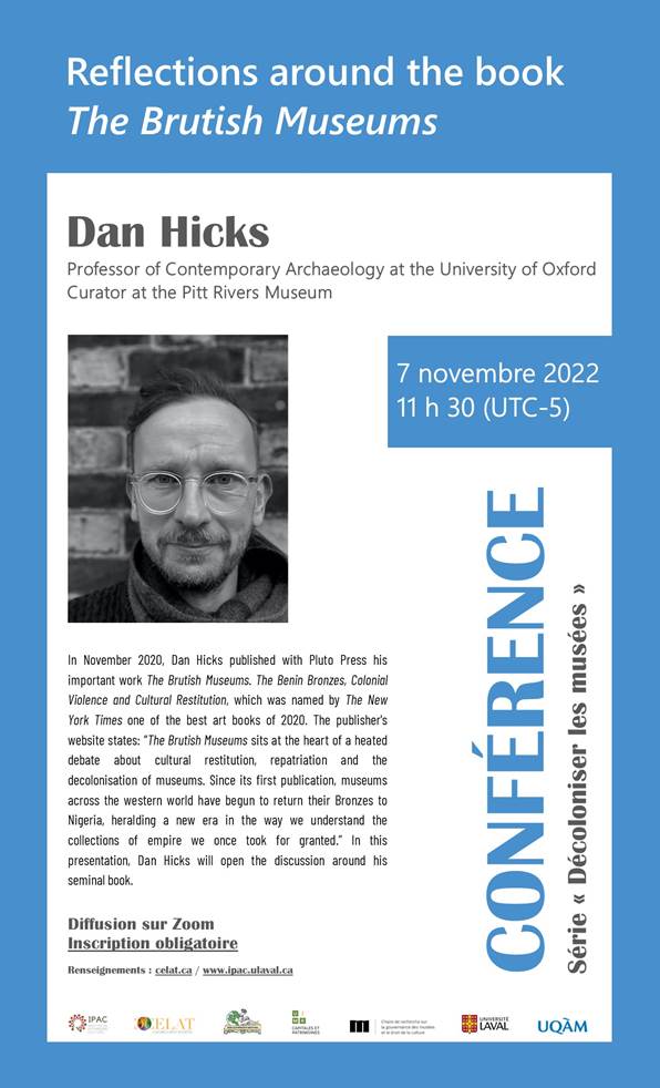 CELAT “Décoloniser les musées”