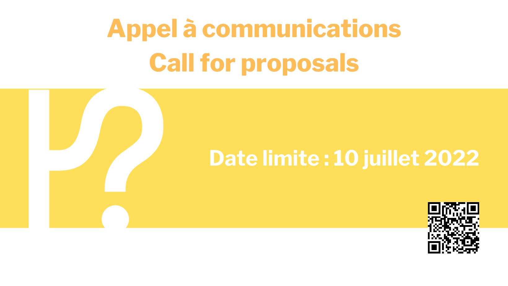 Call for proposals – Hypothèses