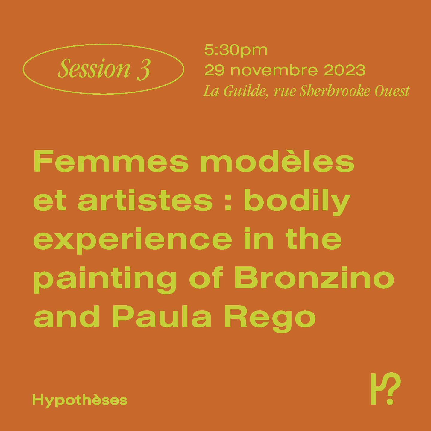 Hypothèse session 3
