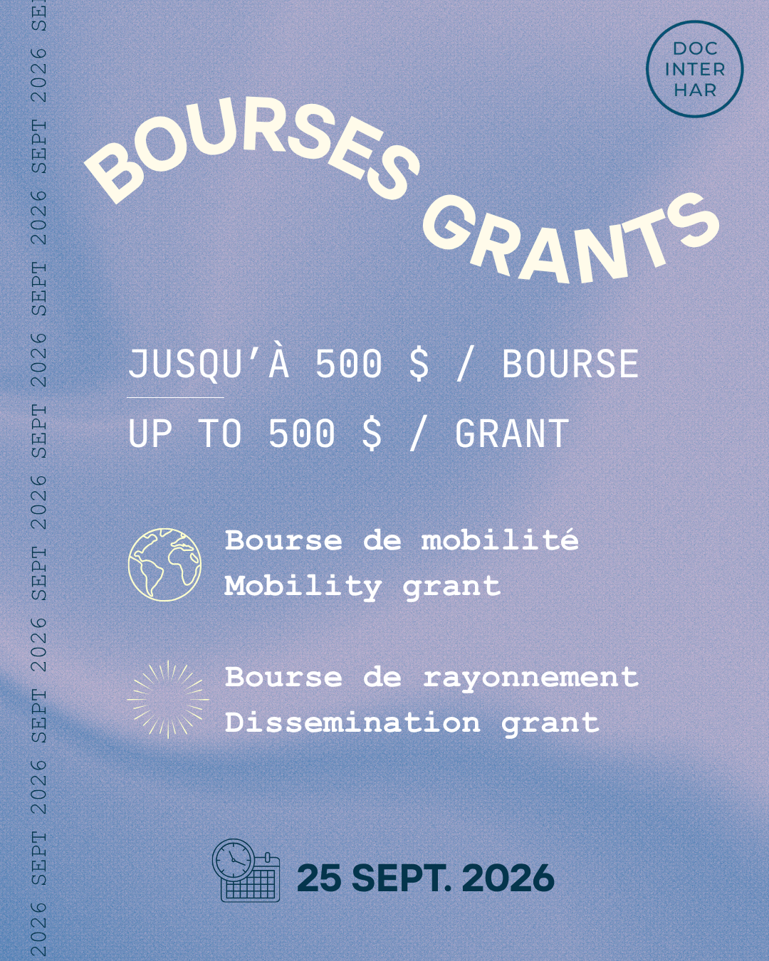 Mobility and dissemination grants | Fall 2026